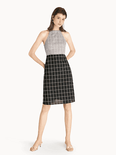 แบบชุดเดรสทำงาน, แบบชุดเดรสยาว