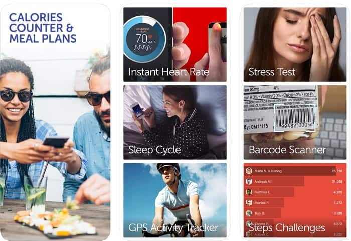แนะนำแอพออกกำลังกาย, แอพออกกำลังกาย ios