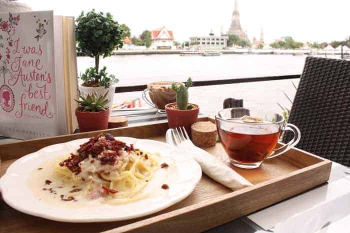 ร้านกาแฟริมแม่น้ำเจ้าพระยา, ร้านกาแฟติดแม่น้ำเจ้าพระยา