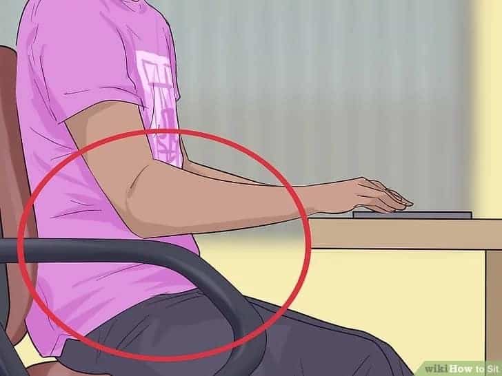 ท่านั่งทำงานที่ถูกต้อง, ท่านั่งทำงาน