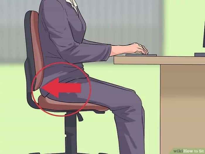 ท่านั่งทำงานที่ถูกต้อง, ท่านั่งทำงาน