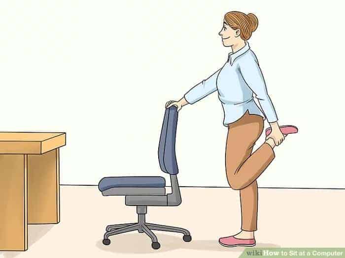 ท่านั่งทำงานที่ถูกต้อง