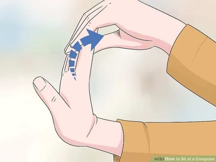 ท่านั่งทำงานที่ถูกต้อง