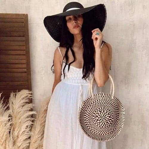 กระเป๋าสานแบรนด์, กระเป๋าสานทรงกลม