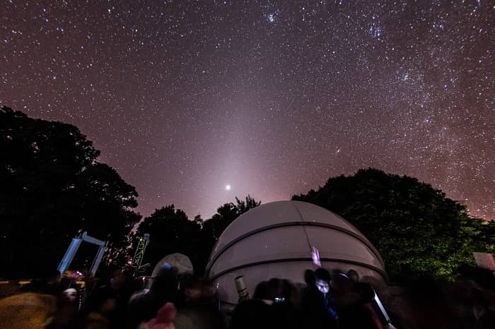 สถานที่ดูดาว, นอนดูดาว