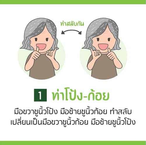 ท่าบริหารสมอง, บริหารสมอง