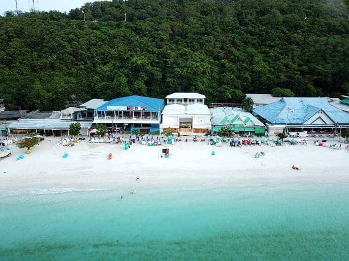 ที่พักเกาะล้านติดหาด, บ้านพักเกาะล้านราคาถูก