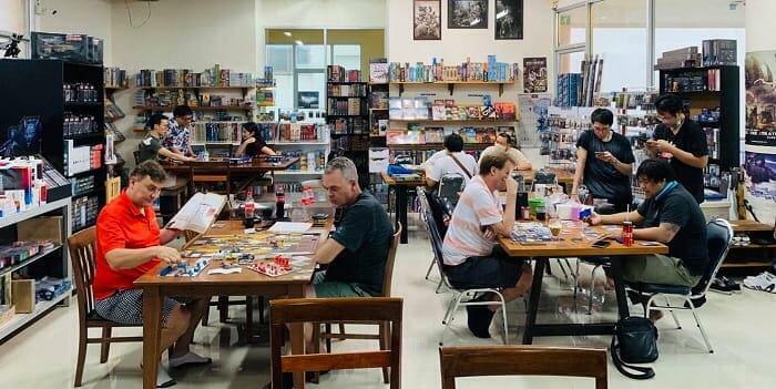 คาเฟ่บอร์ดเกม, ร้าน board game