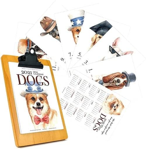 ปฎิทินตั้งโต๊ะ, แบบปฎิทินตั้งโต๊ะ