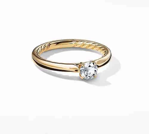 แหวนหมั้นทอง, แหวนทองหมั้น