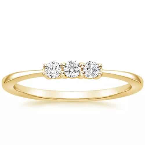 แหวนหมั้นทอง, แหวนทองหมั้น