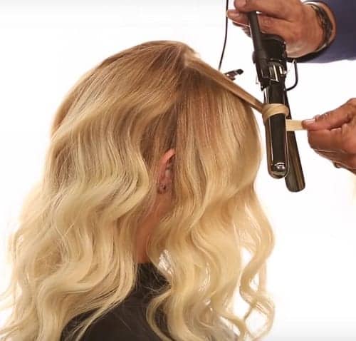 วิธีม้วนผมสั้น, วิธีใช้เครื่องม้วนผมไฟฟ้า