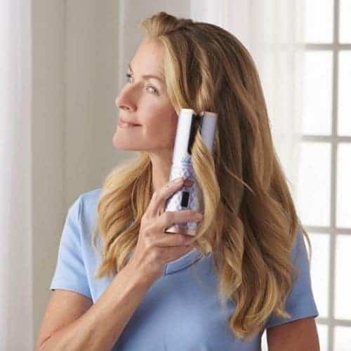 วิธีม้วนผมสั้น, วิธีใช้เครื่องม้วนผมไฟฟ้า