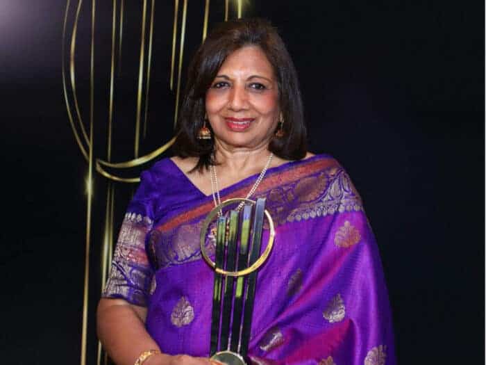 ช่วยเหลือสังคม, Kiran Mazumdar Shaw ประวัติ
