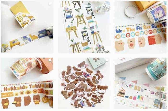 เทปวาชิ, วาชิเทป