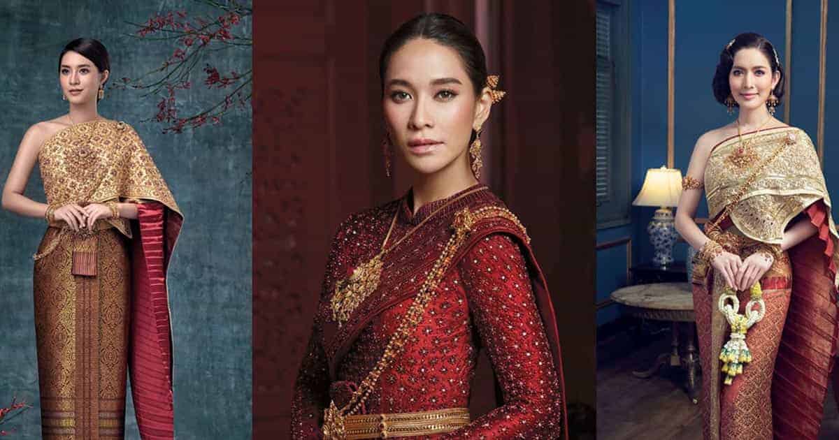 ชุดเเต่งงาน, ชุดแต่งงานไทยแบบเรียบง่าย