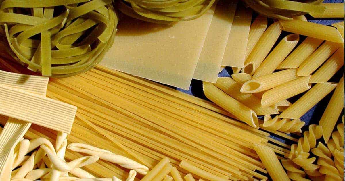 เส้นพาสต้าต่างๆ, พาสต้าซอสมะเขือเทศ