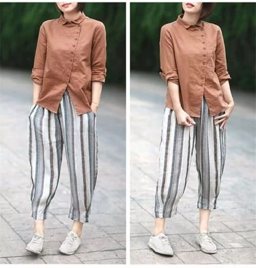 แบบเสื้อผ้าลินินเก๋ๆ, แบบเสื้อสวยๆ ผ้าลินิน