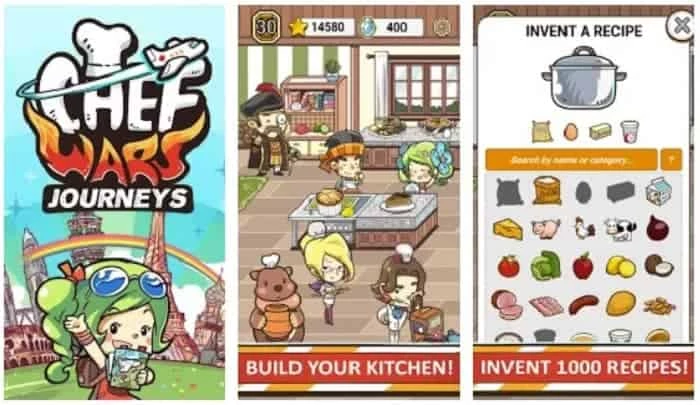 เกมมือถือแนะนำ, เล่นเกมทำอาหาร