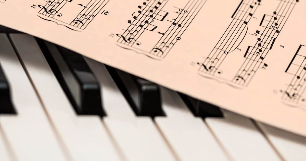 เปียโนเพลงง่ายๆ, โน๊ตเปียโนเพลงสากลง่ายๆ