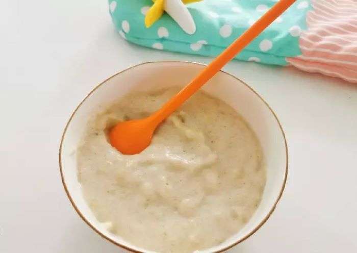 เมนู ข้าวโอ๊ตให้ลูก, เมนูข้าวโอ๊ตลูกน้อย