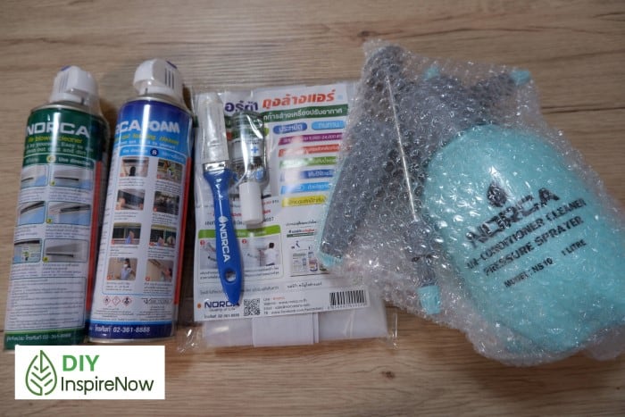 วิธีล้างแอร์บ้านด้วยโฟม, ล้างแอร์ ด้วยตัวเอง