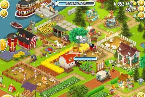 เกมทำฟาร์ม มือถือ, เกมทำฟาร์มออนไลน์