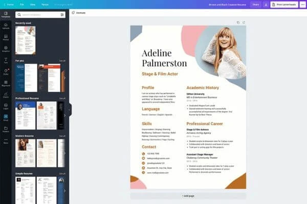 วิธีใช้ Canva ฟรี, วิธีใช้ Canva