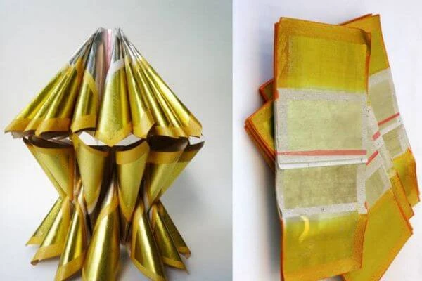 พับกระดาษเงินกระดาษทอง ไหว้บรรพบุรุษ, พับกระดาษ ไหว้เจ้า