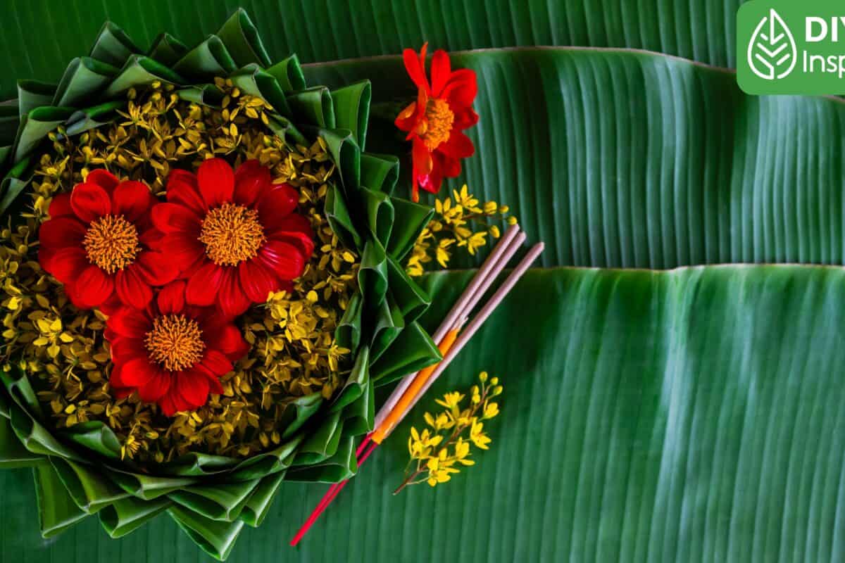 วิธีทำกระทงใบตอง, วิธีทำกระทง ง่ายๆ